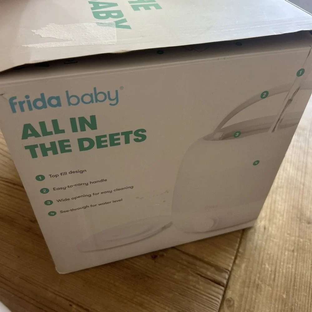 Frida Baby 3-in-1 Cool Mist Humidifier Nightlight Diffuser Breath Easy NEW